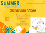 Summer Vibes -- Diffuser blends