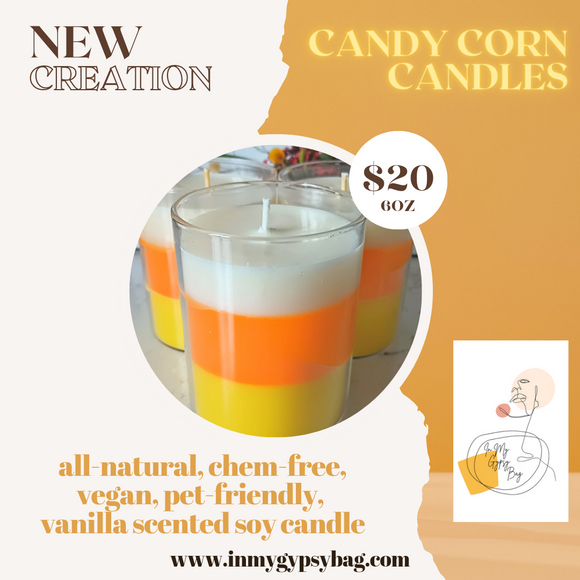 Candle -- CandyCorn