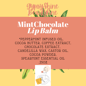 GypsyShine -- MintChocolate Lip Balm