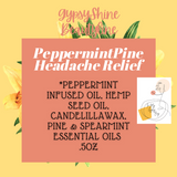 GypsyShine -- PeppermintPine Headache Relief